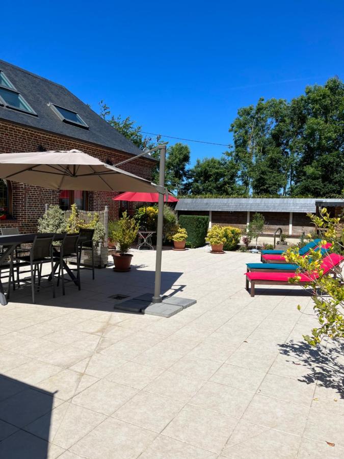 Bed and Breakfast Le Jardin Des Roses Gerponville Esterno foto